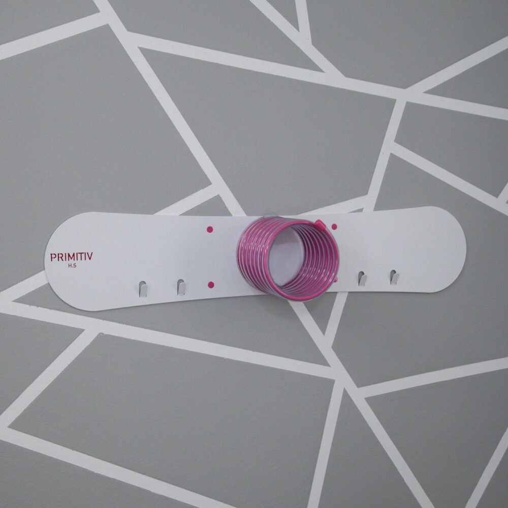 Molla porta snowboard/skateboard con supporto a forma di snowboard